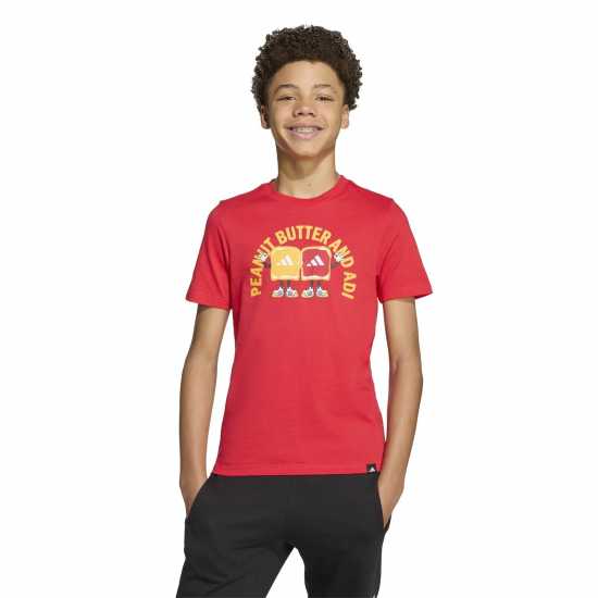 adidas Logo T Shirt Junior  