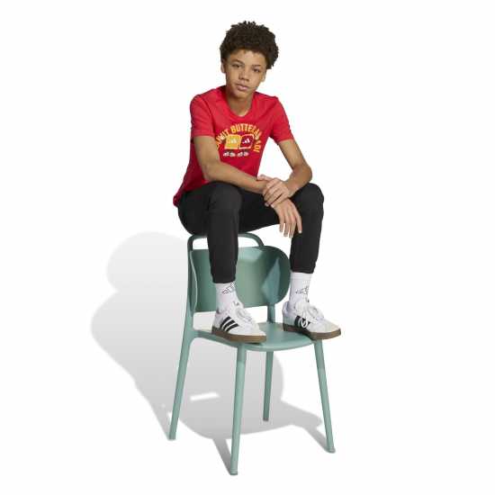 adidas Logo T Shirt Junior  