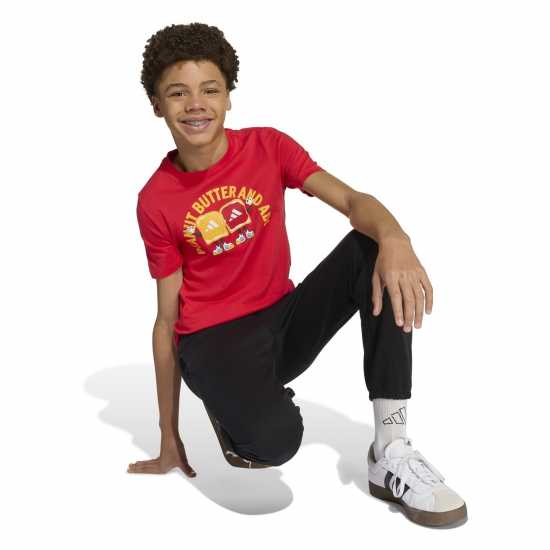 adidas Logo T Shirt Junior  