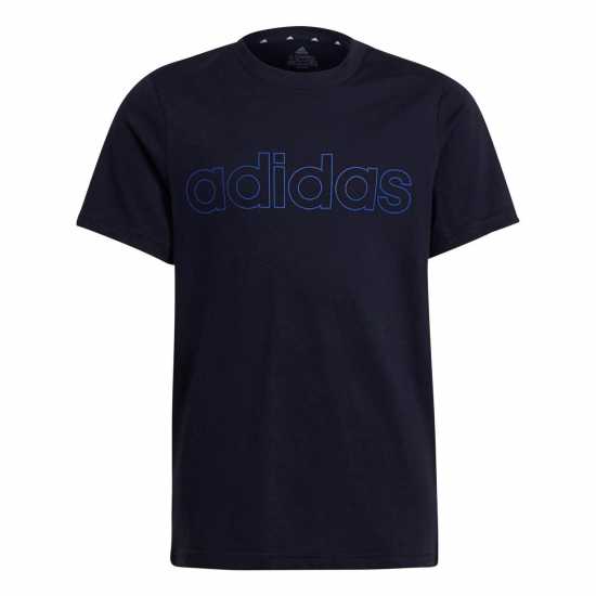 Sale Детска Тениска Adidas Logo T Shirt Junior Свети синьо Детски тениски и фланелки