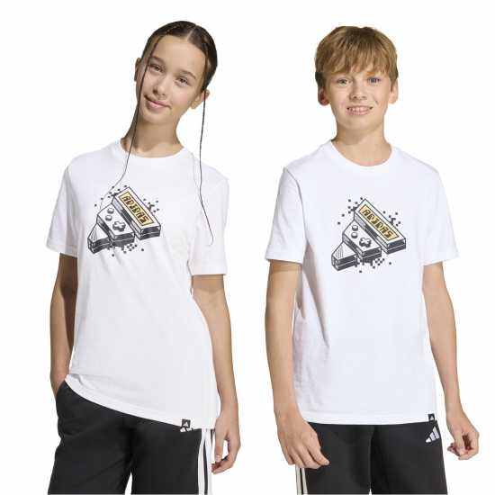 adidas Logo T Shirt Junior  
