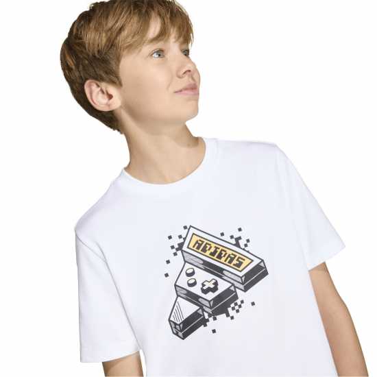 adidas Logo T Shirt Junior  