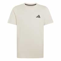 Adidas Детска Тениска Logo T Shirt Junior White 