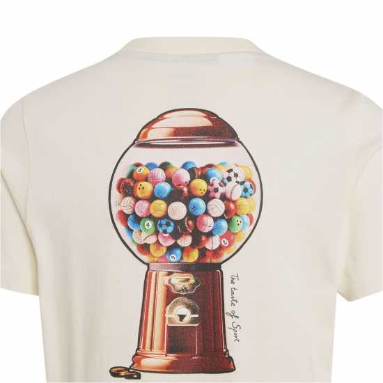 Adidas Детска Тениска Logo T Shirt Junior White 