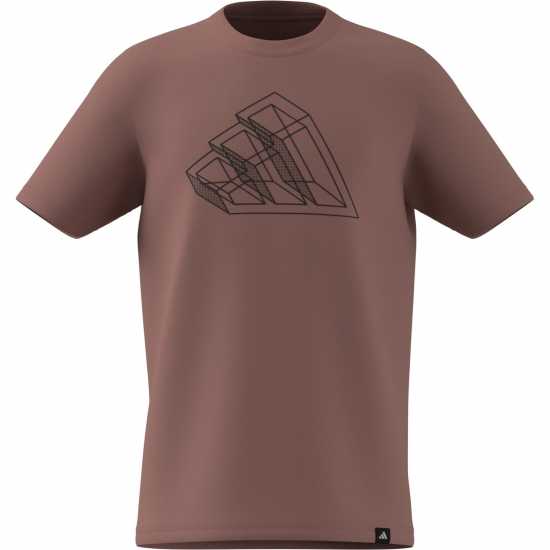 Adidas Детска Тениска Logo T Shirt Junior Оф бяло Детски тениски и фланелки