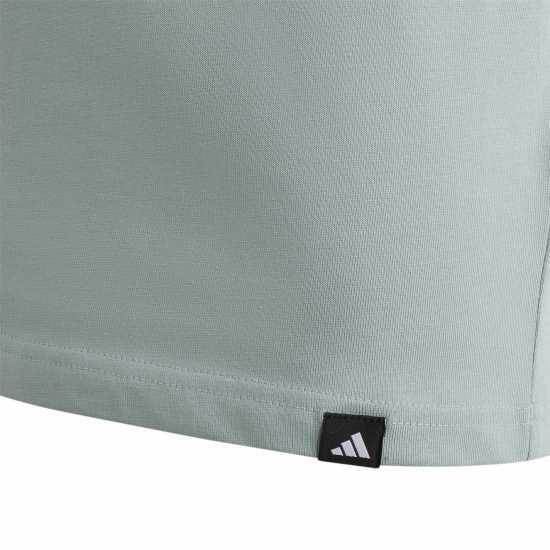 Adidas Детска Тениска Logo T Shirt Junior Panda Green 