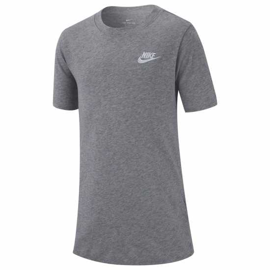 Детски тениски и фланелки Nike Тениска Момчета Futura T Shirt Junior Boys Сиво Nike Тениска Момчета Futura T Shirt Junior Boys Сиво Детски тениски и фланелки