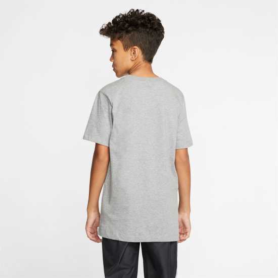 Nike Тениска Момчета Futura T Shirt Junior Boys Grey Детски тениски и фланелки