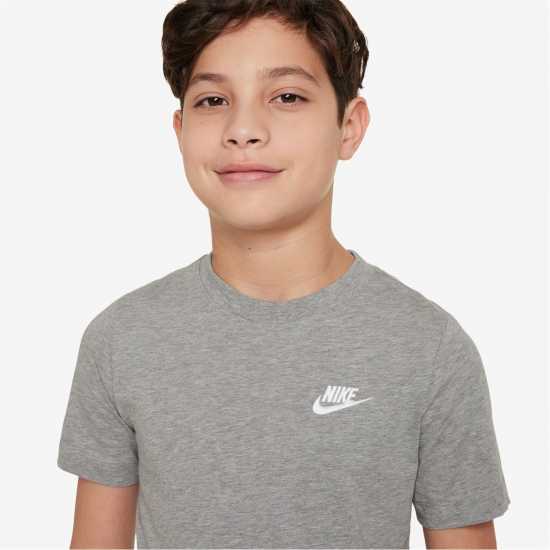 Детски тениски и фланелки Nike Тениска Момчета Futura T Shirt Junior Boys Сиво Nike Тениска Момчета Futura T Shirt Junior Boys Сиво Детски тениски и фланелки