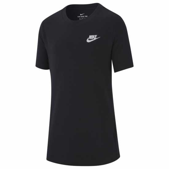 Nike Тениска Момчета Futura T Shirt Junior Boys Черно Детски тениски и фланелки