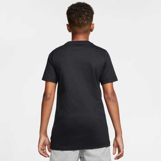 Nike Тениска Момчета Futura T Shirt Junior Boys Черно Детски тениски и фланелки
