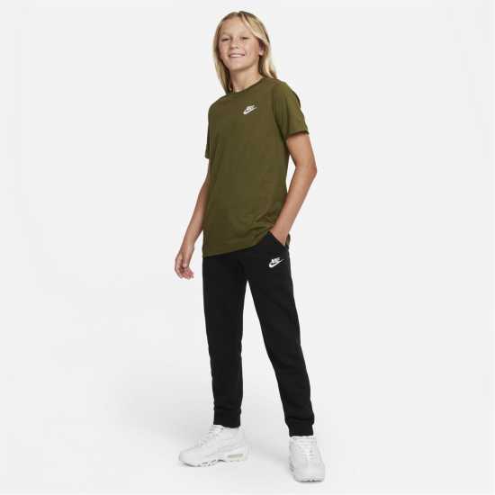 Детски тениски и фланелки Nike Тениска Момчета Futura T Shirt Junior Boys Rough Green Nike Тениска Момчета Futura T Shirt Junior Boys Rough Green Детски тениски и фланелки