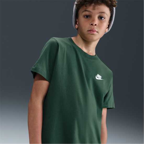 Детски тениски и фланелки Nike Тениска Момчета Futura T Shirt Junior Boys Rough Green Nike Тениска Момчета Futura T Shirt Junior Boys Rough Green Детски тениски и фланелки
