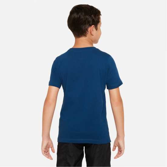 Детски тениски и фланелки Nike Тениска Момчета Futura T Shirt Junior Boys Valerian Blue Nike Тениска Момчета Futura T Shirt Junior Boys Valerian Blue Детски тениски и фланелки