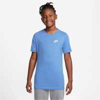 Nike Тениска Момчета Futura T Shirt Junior Boys Polar Blue Детски тениски и фланелки