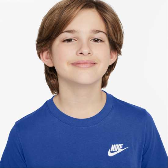 Nike Тениска Момчета Futura T Shirt Junior Boys Игра Роял Детски тениски и фланелки