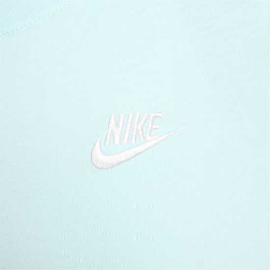 Nike Тениска Момчета Futura T Shirt Junior Boys Глакиер Син Детски тениски и фланелки