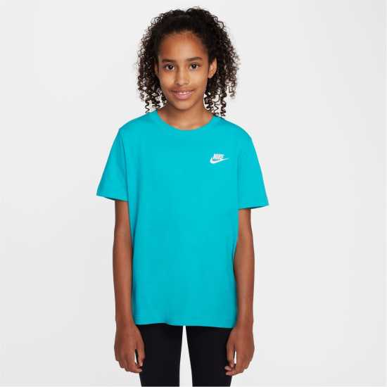 Детски тениски и фланелки Nike Тениска Момчета Futura T Shirt Junior Boys Прахав катран Nike Тениска Момчета Futura T Shirt Junior Boys Прахав катран Детски тениски и фланелки