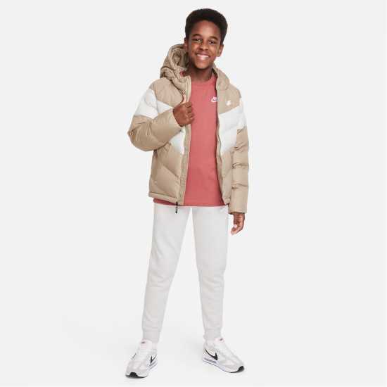 Nike Тениска Момчета Futura T Shirt Junior Boys Canyon Rust Детски тениски и фланелки