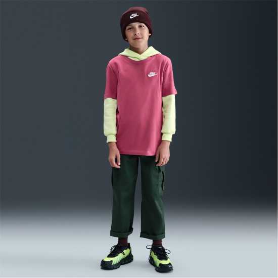 Nike Тениска Момчета Futura T Shirt Junior Boys Canyon Rust Детски тениски и фланелки