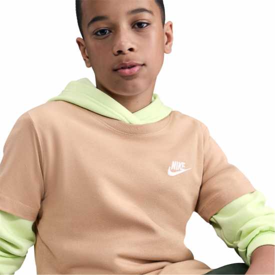 Nike Тениска Момчета Futura T Shirt Junior Boys Коноп Nike Тениска Момчета Futura T Shirt Junior Boys Коноп