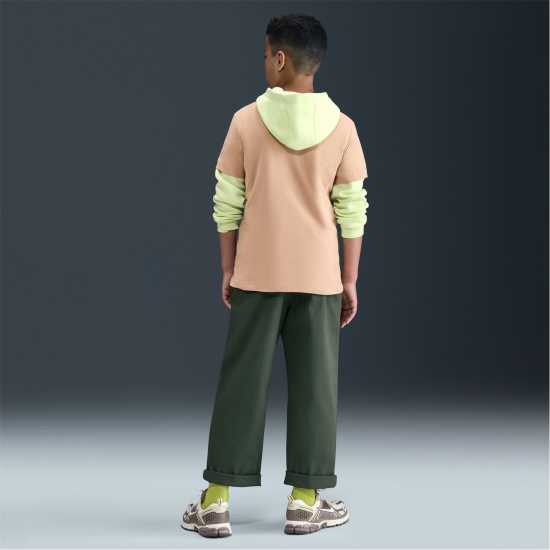 Nike Тениска Момчета Futura T Shirt Junior Boys Hemp Детски тениски и фланелки