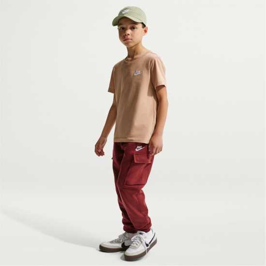 Nike Тениска Момчета Futura T Shirt Junior Boys Коноп Nike Тениска Момчета Futura T Shirt Junior Boys Коноп