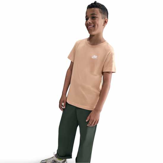 Nike Тениска Момчета Futura T Shirt Junior Boys Коноп Nike Тениска Момчета Futura T Shirt Junior Boys Коноп