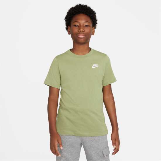 Nike Тениска Момчета Futura T Shirt Junior Boys Alligator Детски тениски и фланелки