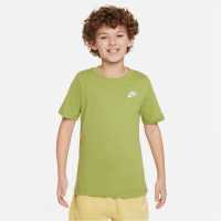 Nike Тениска Момчета Futura T Shirt Junior Boys Pear Детски тениски и фланелки