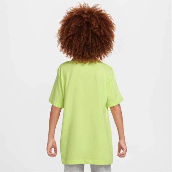 Nike Тениска Момчета Futura T Shirt Junior Boys Лимонова Вита Детски тениски и фланелки