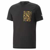 Puma Мъжка Тениска Opr T Shirt Mens Black/Orange Мъжки ризи