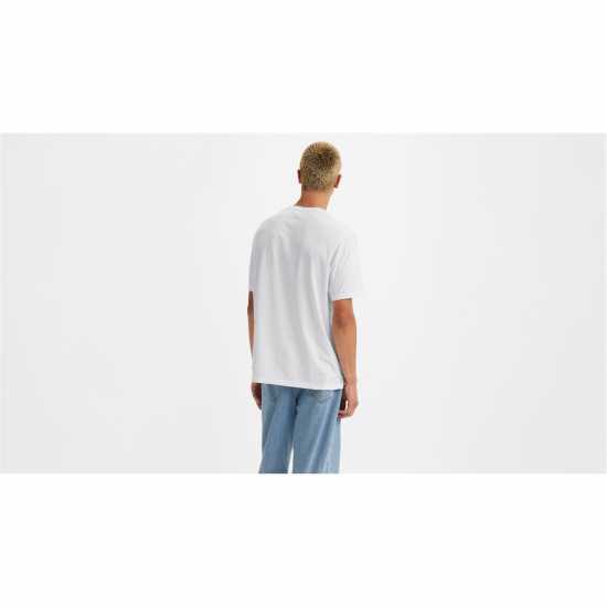 Levis Holiday Poster T-Shirt White - Tshirts under 20