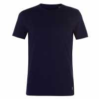 Тениска Verte Vallee Short Sleeve Basic T Shirt French Navy Мъжки ризи