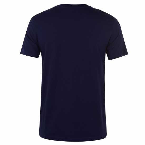 Тениска Verte Vallee Short Sleeve Basic T Shirt French Navy - Мъжки ризи