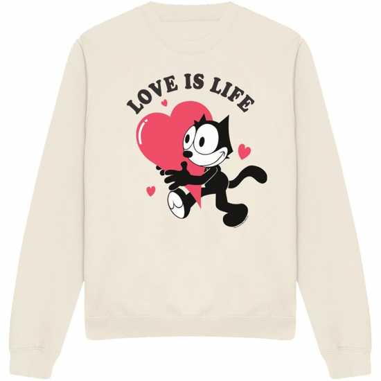 Мъжки горнища на анцуг Felix The Cat Adults Crew Sweatshirt Felix The Cat Adults Crew Sweatshirt Мъжки горнища на анцуг