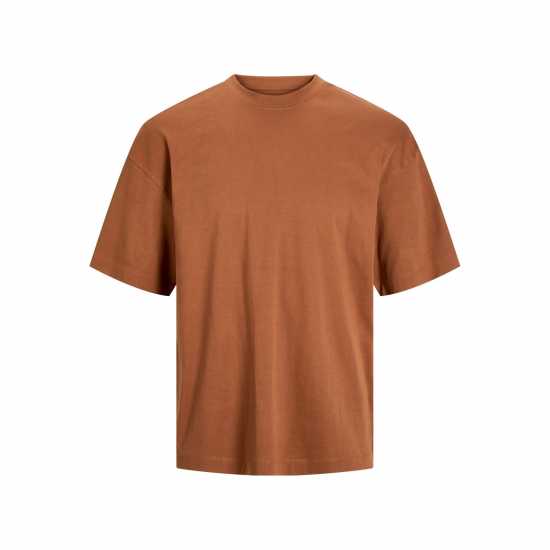Jack And Jones Men's Regular Fit T-Shirt Моха Бисква 
