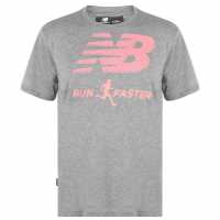 New Balance Мъжка Тениска T Shirt Mens  Дамски ризи и тениски