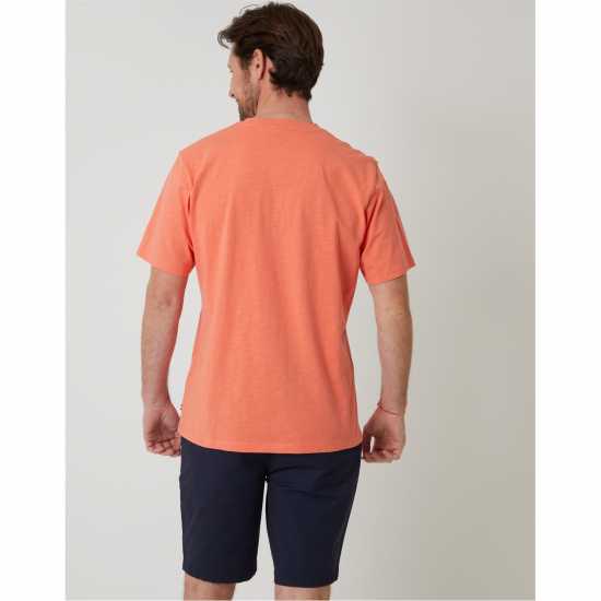 Saltwell Men's Saltwel Portrush Regular Fit T-Shirt Корал Saltwell Men's Saltwel Portrush Regular Fit T-Shirt Корал