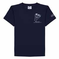 Graphic Print Crew Tee Juniors  