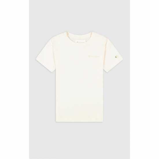 Champion Kids' Regular Fit T-Shirt Off White 