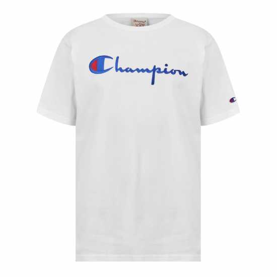 Champion Rw Crw Tsh Sn99 White Мъжки ризи
