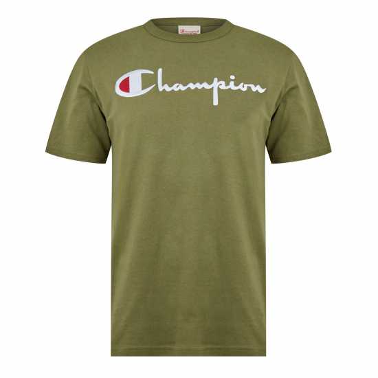 Champion Rw Crw Tsh Sn99 Green Мъжки ризи