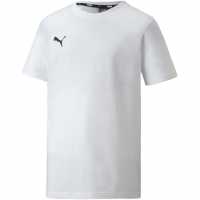 Puma Teamgoal 23 Casuals Tee Jr T-Shirt Boys White Детски тениски и фланелки