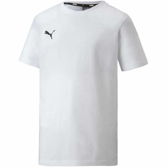 Puma Teamgoal 23 Casuals Tee Jr T-Shirt Boys White Детски тениски и фланелки