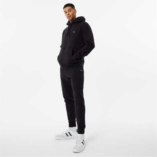 Jack Wills Haydor Logo Joggers Black 