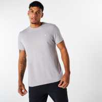 Jack Wills Sandleford T-Shirt Slate Мъжко облекло за едри хора