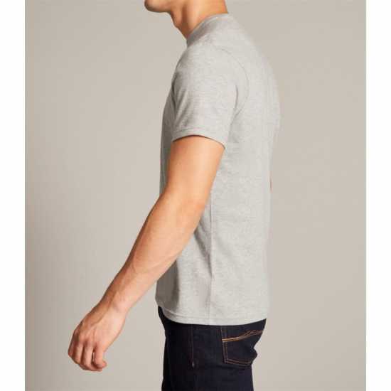 Jack Wills Sandleford T-Shirt Grey Marl Мъжко облекло за едри хора