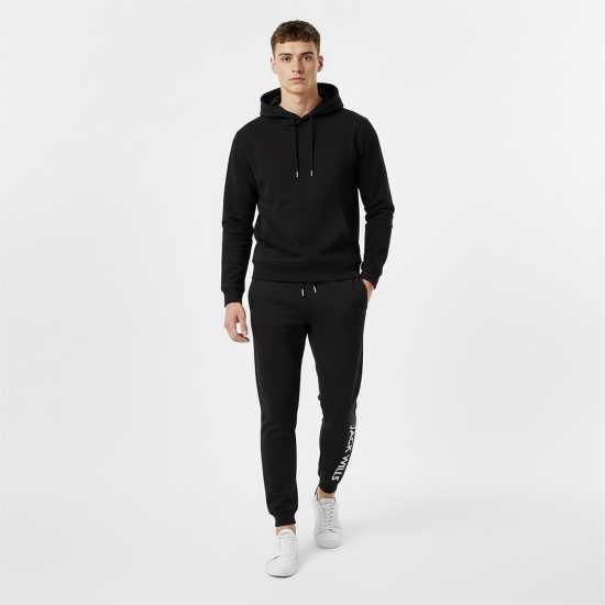 Jack Wills Gosworth Wills Logo Joggers Черно 