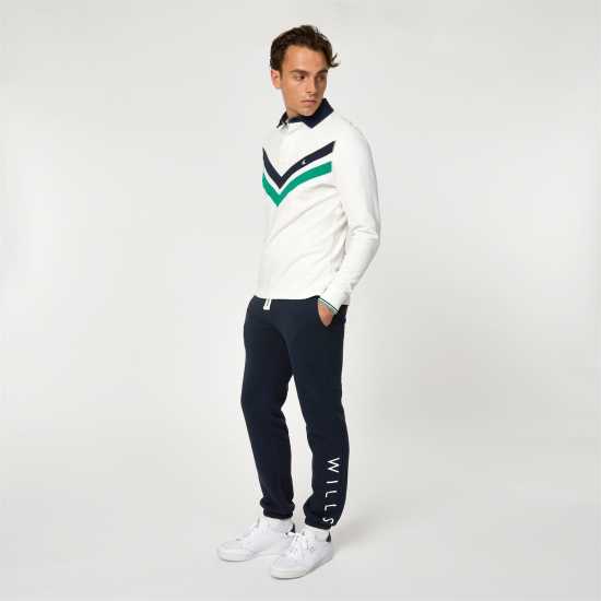 Мъжки меки спортни долнища Jack Wills Wills Logo Joggers Морска синьо Jack Wills Wills Logo Joggers Морска синьо Мъжки меки спортни долнища